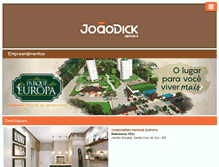 Tablet Screenshot of joaodick.com.br